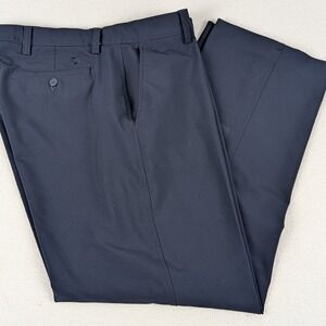 FootJoy FJ Mens Golf Pants Navy Blue Stretch Performance W36 L30